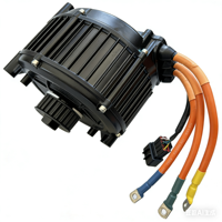 QSMOTOR QS165 V2 35H 5000W 72V 100KPH IPM PMSM moteur d'entraînement moyen pour moto électrique adulte tout-terrain Dirtbike Lightbike