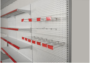 Étagère de supermarché en métal à prix d'usine, présentoir personnalisé en acier pour épicerie, étagère de magasin - Product Image 4