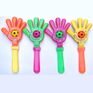 Grelot à main de 24,5 cm, percussion de la paume avec sonnerie, pour enfants, sports, concerts, encouragements vocaux, frappe de la paume, applaudissements - Product Image 5