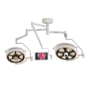 CE ISO Monitor Shadowless LED Operating Lamp With Camera Lamp Operating Room Medical Lamps