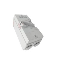 Interrupteur isolateur électrique miniature étanche 2 pôles 20A AS/NZS