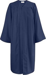 Toga di Laurea Personalizzata OEM in Poliestere Nero Opaco, Stampa Serigrafica, Unisex per Adulti, Autunno/Inverno, per Università - Product Image 4
