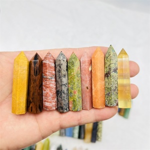 Bán buôn tinh thể tự nhiên chakra tinh thể nhỏ điểm tháp chữa bệnh thạch anh nhỏ tháp cho món quà - Product Image 6