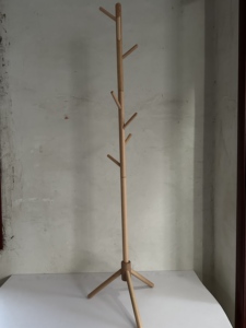 Appendiabiti Moderno in Legno con 8 Ganci Autoportante <span class=keywords><strong>per</strong></span> Cappotti <span class=keywords><strong>Gonne</strong></span> Borse Hotel Sala da Pranzo - Product Image 3