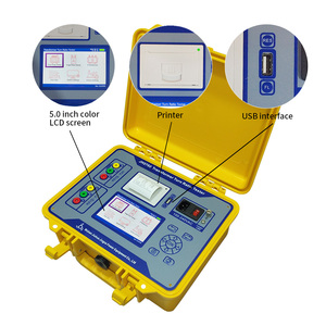 Testeur de rapport de transfert TTR pour transformateurs, compatible avec les langues anglaise, espagnole, russe et chinoise, avec une précision de classe 0,1 - Product Image 6