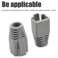 Conector Modular Cat6a/Cat7 de Alta Calidad COBTEL, Multicolor, con Cubierta de PVC RJ45