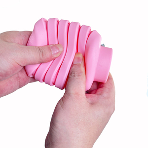 Food Grade Reusable Collapsible Silicone <b>Water</b> <b>Bottles</b> for Travel Spout - Product Image 5