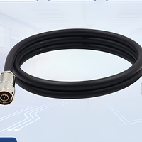 Câble coaxial HCW 50-7 7D-FB à faible perte pour extension d'antenne WiFi de station de base extérieure, point d'accès et passerelle
