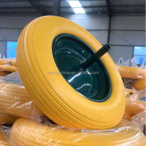 Haute qualité 14 pouces polyuréthane Pu mousse rempli plat <span class=keywords><strong>roues</strong></span> libres 350-8 roue <span class=keywords><strong>brouette</strong></span> pneu 3.50-8 pour main camion <span class=keywords><strong>brouette</strong></span> - Product Image 3