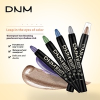 Matte wasserdichte Seidenraupen stift Make-up bunte Perl glanz Auge Highlight Stick rotierenden Lidschatten Bleistift