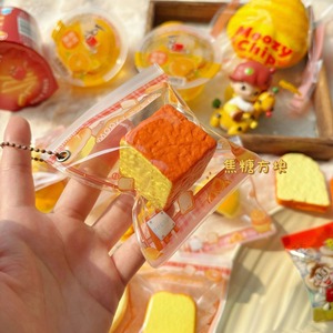 Série de jouets anti-stress en PU ultra-réalistes et super doux, en forme de mini-pains et pâtisseries, à remontée lente, cadeau pour filles et garçons - Product Image 1