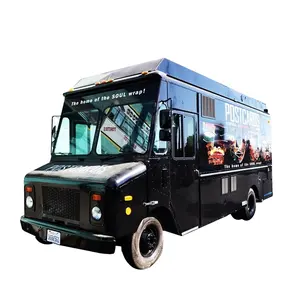 Gıda arabaları mağaza mobil römorklar gıda kamyon mobil gıda römorkü Pizza köpek özelleştirilmiş sıcak anahtar uzun güç açık ambalaj tekerlekler