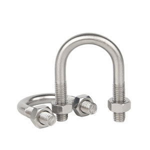 Varillas Roscadas de Metal Galvanizado con Clip en Forma de U DN25 M14 para la Industria General - Product Image 3