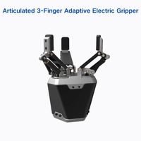 Pinza Robótica Eléctrica Doingwin AG-160-95 con Servo Adaptativo, Control de Accionamiento Integrado con Motor y Construcción de Aluminio