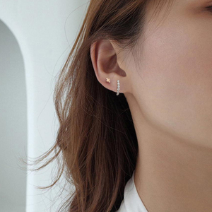 ต่างหูรูปต้นกระบองเพชรชุบทองประดับเพทายสีสันสดใสสำหรับผู้หญิง - Product Image 4