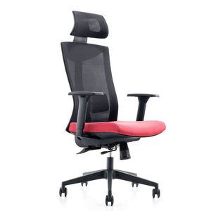 2024 Chaise de <span class=keywords><strong>bureau</strong></span> de direction en cuir de bonne qualité Pieds en bois blanc Pivotant Bourgogne - Product Image 2