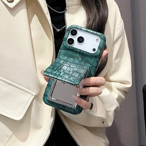 XP1369 Nuova Cover per <span class=keywords><strong>iPhone</strong></span> 17 <span class=keywords><strong>PRO</strong></span> MAX con Motivo Retrò, Custodia a Libro con Specchio per <span class=keywords><strong>iPhone</strong></span> 16/15 <span class=keywords><strong>PRO</strong></span>, Colore Solido <span class=keywords><strong>14</strong></span> - Product Image 5