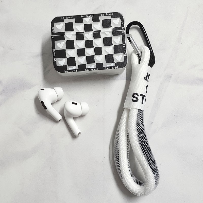 Noir et blanc-avec pendentif