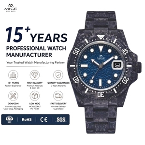 Reloj Mecánico de Lujo de Alta Gama con Logotipo Personalizado OEM, Súper Luminoso, con Calendario NH35, Automático, con Correa de Fibra de Carbono - Product Image 1