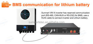 Nouvel onduleur hybride solaire <span class=keywords><strong>Axpert</strong></span> Ultra 11KW pour usage domestique, hors réseau, onduleur à onde sinusoïdale pure avec fonction BMS - Product Image 4