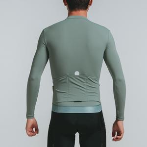 Jersey de Ciclismo de primavera y otoño de manga larga para hombre al por mayor, camiseta de bicicleta de manga larga ligera personalizada, peso medio más fresco - Product Image 3