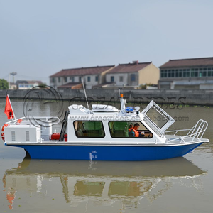 Bateau de patrouille de sauvetage en alliage d'aluminium 60-150HP personnalisé bateau de pêche de loisirs hors-bord de sécurité supérieure - Product Image 3