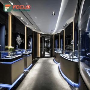 Fabricante de Sistemas de Exhibición de Joyería de Lujo Personalizados, Vitrina para Joyería con Superficie Pulida para Tiendas de Joyería - Product Image 3