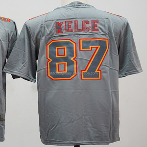 2026 Heren Geborduurde Voetbalshirt Fabrieksprijs S-3XL Patrick Mahomes Travis Kelce Harrison Butker Xavier Worthy Chris Jones - Product Image 5