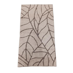 Alfombra de Baño LEAFY CREAM 60X100CM - Product Image 1