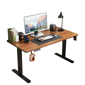 Bureau de levage électrique en bois massif Design scandinave Home Intelligence Bureau d'ordinateur pour apprendre le bureau ou la table de livre - Product Image 2