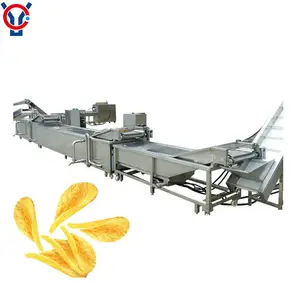 Pommes de terre chips de banane faisant la machine ligne de production