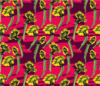 Tissu matelassé en polyester et en coton à carreaux imprimés de fleurs canapé de luxe en velours velours artificiel tapisserie d'ameublement de rideaux drapés en velours