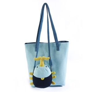 Borsa da <span class=keywords><strong>spiaggia</strong></span> per mamma e figlia riutilizzabile personalizzata all'ingrosso 2 pezzi set Tote Mum Shopping Tote Scarab Bag - Product Image 1