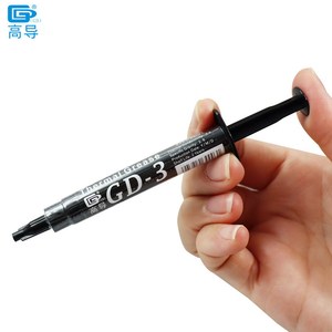 7 Stück Nettogewicht 3 Gramm Grau Hoch leistungs GD-3 Wärme leitende Fett paste Gips-Kühlkörper verbindung für CPU-GPU - Product Image 3