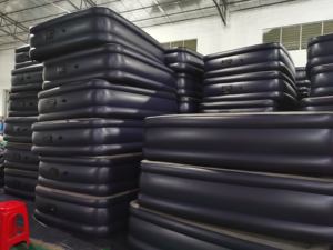 Kasur Angin Tiup Ukuran Tunggal dan Ganda Kasur Angin Ditinggikan Kasur Angin Elektrik dengan Pompa Istirahat Bawaan - Product Image 6