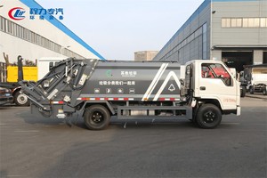 Camion compacteur spécial pour quartiers hôteliers, camion de collecte de déchets concentrés - Product Image 6