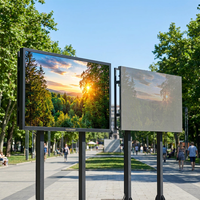 Высокояркий уличный водонепроницаемый полноцветный рекламный LED-экран P10mm с фиксированной установкой