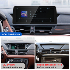 STWEI LINUX ขนาด 12.3 นิ้ว เหมาะสำหรับ BMW X1-E84 CIC  ไม่มีหน้าจอ  จอแสดงผลเครื่องเล่นมัลติมีเดียในรถยนต์ รองรับ Wireless Carplay หรือ Auto - Product Image 2