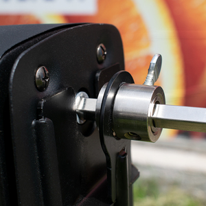 Kit de <span class=keywords><strong>asador</strong></span> de acero inoxidable personalizado del fabricante, accesorios para asar con motor eléctrico de batería para parrillas de gas - Product Image 4