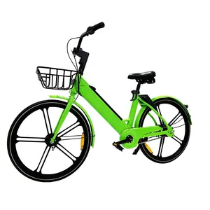 36V10.4Ahリチウム電池シティEbike共有およびレンタルビジネス用の電気自転車