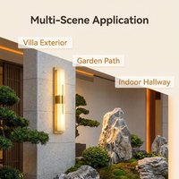 Lumière LED murale étanche IP65 pour extérieur, jardin, cour, balcon, couloir, salon - 3000k/4000k/6000k