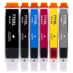 Colorpro PGI-770XL CLI-771 Premium Color Compatible Ink Jet Cartridge for PIXMA MG5770 6870 MG7770 Printer