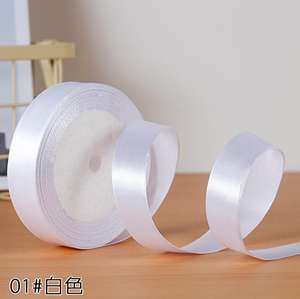 ริบบิ้นผ้าโพลีเอสเตอร์ทอแบบแฮนด์เมดขนาด2ซม. ริบบิ้นตกแต่งสำหรับงานปาร์ตี้และกล่องของขวัญ - Product Image 5