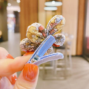 Набор из 2 заколок для волос «Принцесса», бантики, милые аксессуары для волос, новый дизайн 2022 года, корейский стиль, для девочек и детей, HUIYI - Product Image 5