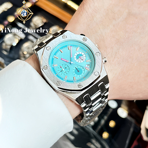 <span class=keywords><strong>Orologio</strong></span> da Polso da <span class=keywords><strong>Uomo</strong></span> di Lusso con Quadrante Colorato, Design Ottagonale Classico, Cassa in Lega, Cinturino in Acrilico, Impermeabile, al Quarzo - Product Image 3