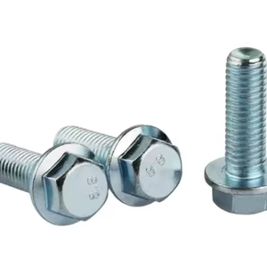 Bulk-Stock Grade 8.8 10.9 Carbon Steel Flange Bolt Fastener, DIN6921 Zinc /Black / HDG Bolt Nut Assembly Ready for Fast Shipping - Product Image 3