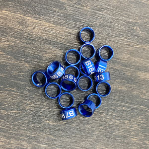 8Mm <span class=keywords><strong>9Mm</strong></span> Vogel Voet Ring Aluminium Race Korte Duif Voet Ring Label Homing Duif Voetringen - Product Image 4