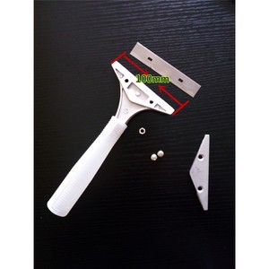 Couteau de nettoyage en acier inoxydable 205 mm pour murs et sols en verre, raclette multifonctionnelle durable - Product Image 4