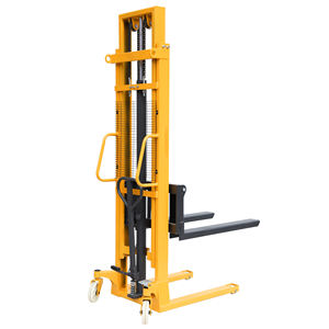 मैनुअल पैलेट फोर्कलिफ्ट 3 टन हाथ हाइड्रोलिक फोर्कलिफ्ट स्टेकर 1.6 मीटर मैनुअल स्टेकर फोर्कलिफ्ट ट्रक - Product Image 3