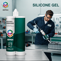 SEPNA Gel silicone haute performance bicomposant à conductivité thermique élevée 100 % pour collage, étanchéité et isolation électrique